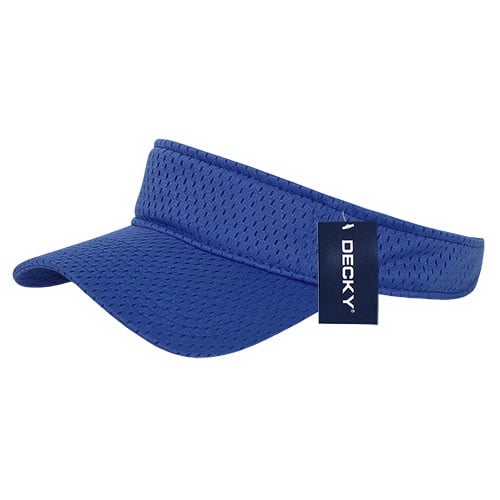 Decky 3014 Mesh Jersey Visors, Royal