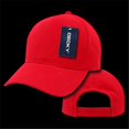 thumbnail image 1 of Decky 306-RED Plain Pro Baseball Cap, Red, 1 of 1
