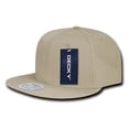 thumbnail image 1 of Decky 360 6 Panel High Profile Structured Ripstop Snapback Hat-Khaki, 1 of 3