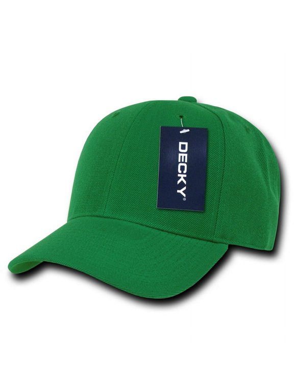 402 Fitted Baseball Caps-Kelly Green-6 7/8