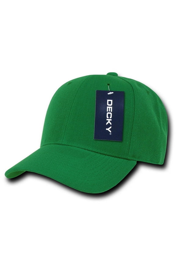 Fitted Caps, Kelly Green, 7