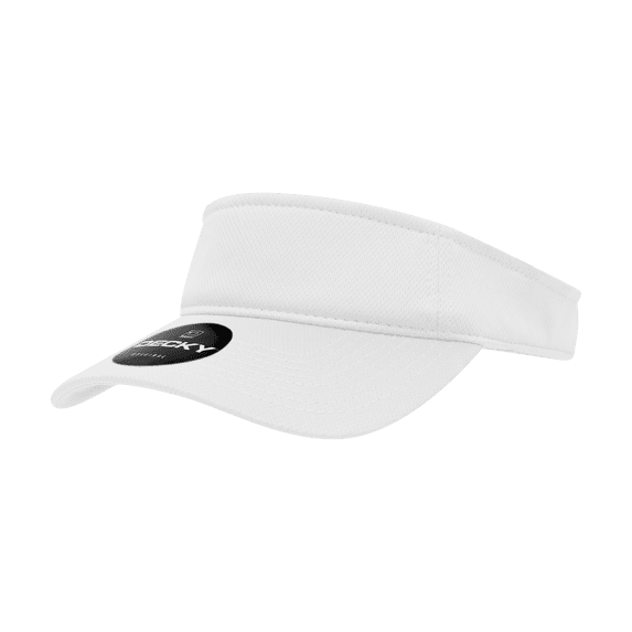 Decky 5104 Mesh Visor Hat-White