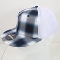 thumbnail image 1 of Decky 6015 6 Panel High Profile Structured Plaid Trucker Hat-193/White, 1 of 1