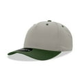 thumbnail image 1 of Decky 6024 5 Panel Mid Profile Structured Cotton Blend Cap-STONE/OLIVE, 1 of 1