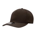 thumbnail image 1 of Decky 6038 5 Panel Mid Profile Structured Polyester Cap-Brown, 1 of 1