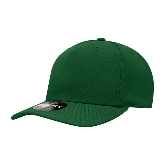 Decky 6038 5 Panel Mid Profile Structured Polyester Cap-Forest