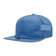 thumbnail image 1 of Decky 6041 5 Panel High Profile Relaxed Cotton Blend Trucker w/Rope-Sky Blue, 1 of 1