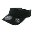 thumbnail image 1 of Decky 6204 Dimple Patterned Sun Visors Hat-Black, 1 of 7