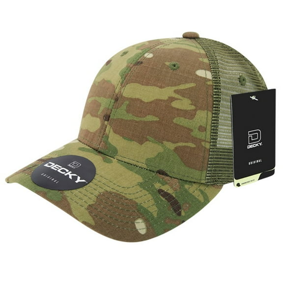 Decky 6306 MULTICAM Structured LC Trucker Hat-MTC/MTC/OLV