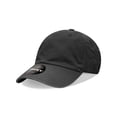 thumbnail image 1 of Decky 7005 Youth 6 Panel Low Profile Relaxed Cotton Cap-Black, 1 of 2