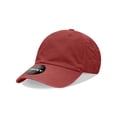 thumbnail image 1 of Decky 7005 Youth 6 Panel Low Profile Relaxed Cotton Cap-Cardinal, 1 of 1