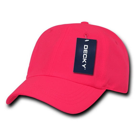 Decky 761 6 Panel Neon Caps, Pink