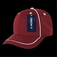 thumbnail image 1 of Decky 762-CARD Performance Mesh Piped Caps, Cardinal, 1 of 1