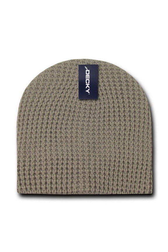 8011 Waffle Beanies, Khaki