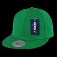 thumbnail image 1 of Decky 873-KEL Flat Bill One Size Flex Caps, Kelly, 1 of 2