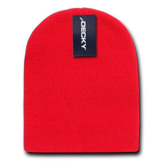 American Made Watch Cap(No Cuff), Red