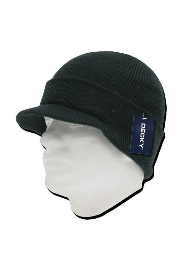 Beanies Beany For Men Women GI Caps Hats Visor Ski Thick Warm Winter Skully Unisex