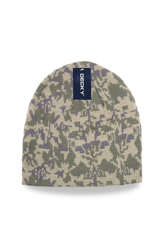 Camo Short Beanies ACU