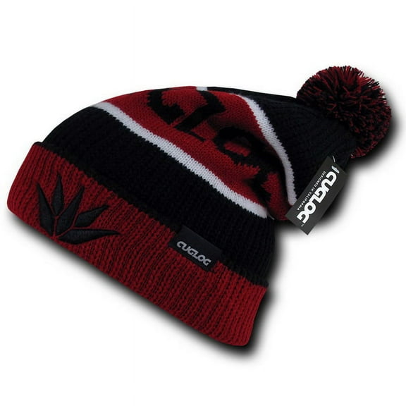Cotopaxi Beanie, Black/Red