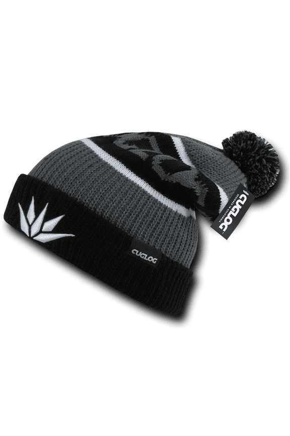 Cotopaxi Beanie - Grey & Black
