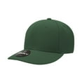 thumbnail image 1 of Decky 207 6 Panel Mid Profile Structured Acrylic/Polyester Cap-Forest, 1 of 2