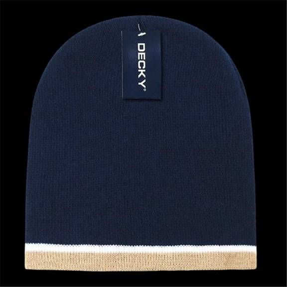 Decky  Double Striped Beanie