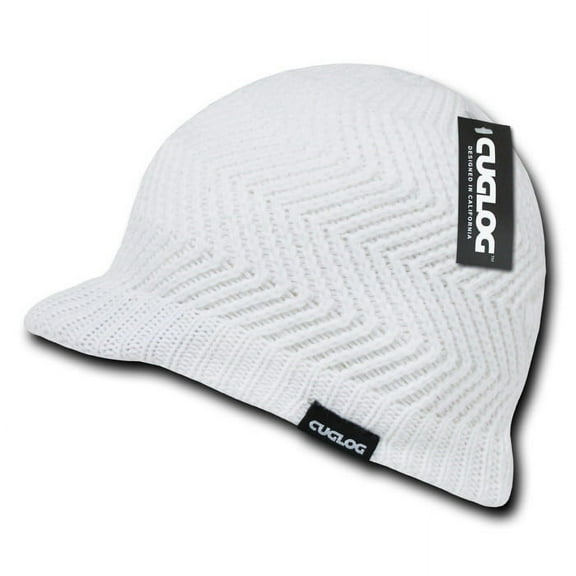 Decky Elbert Zig Zag Pattern Jeep Cap- White