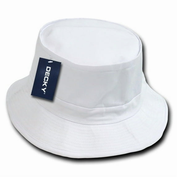 Decky 450 Structured Cotton Fisherman's Hat-White-S/M