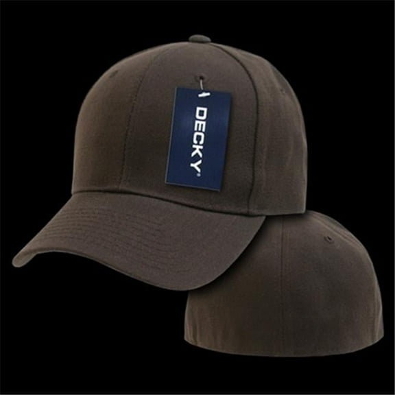 Decky  Fitted Cap - Brown - 7.25