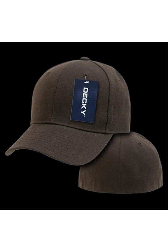 Fitted Cap- Brown - 703- Size - 7.12