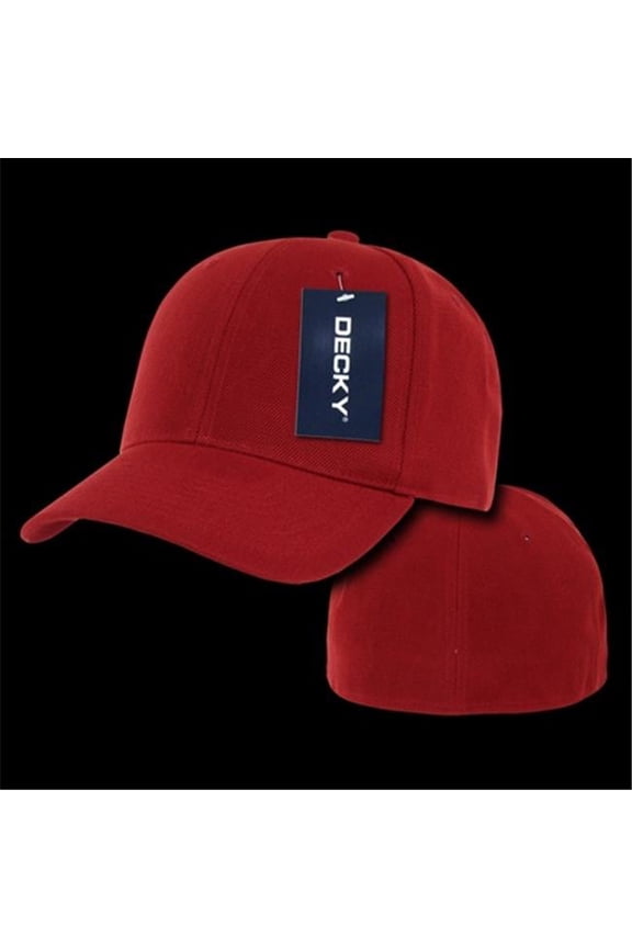 Fitted Cap- Cardinal - 7.25