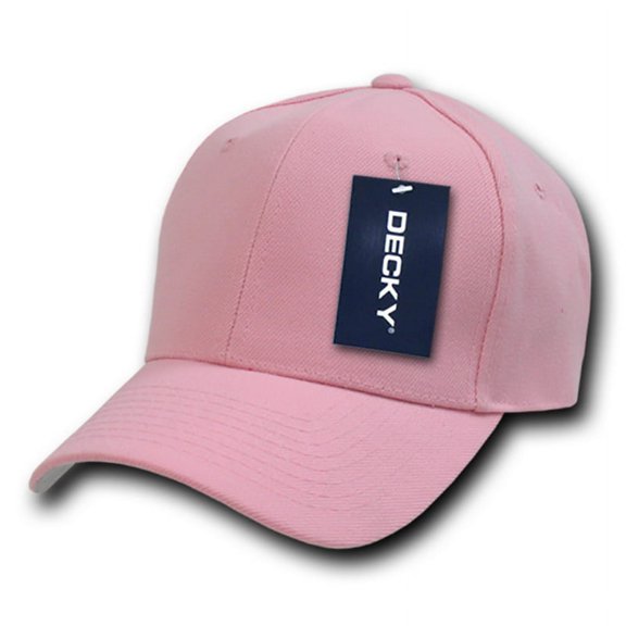 Fitted Caps, Pink, 6 7/8