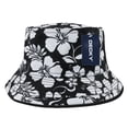 thumbnail image 1 of Decky Floral Fisherman's Bucket Hats Caps For Men Women Black, 1 of 2