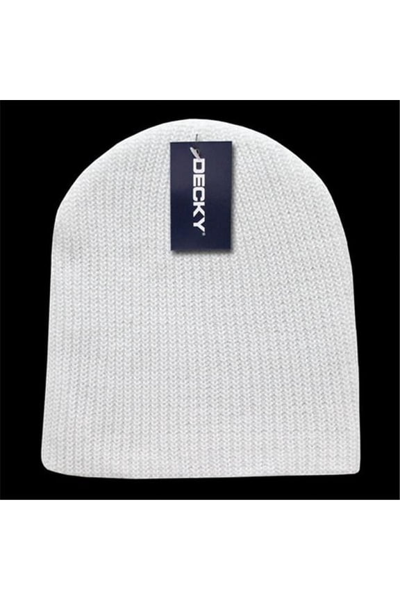 GI Cuffless Watch Caps, White