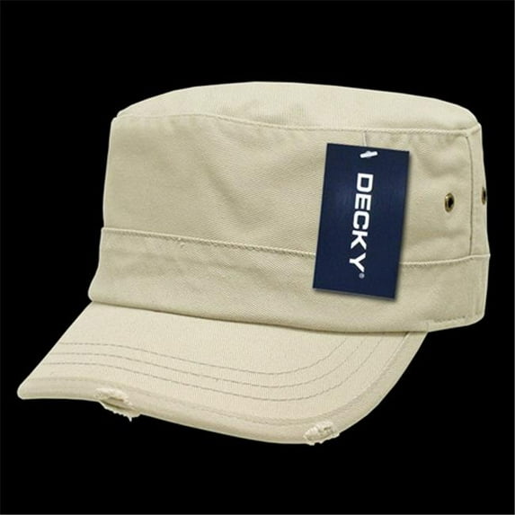 Decky GR4-PL-STN-07 Vintage GI Cap, Stone, Large and XL