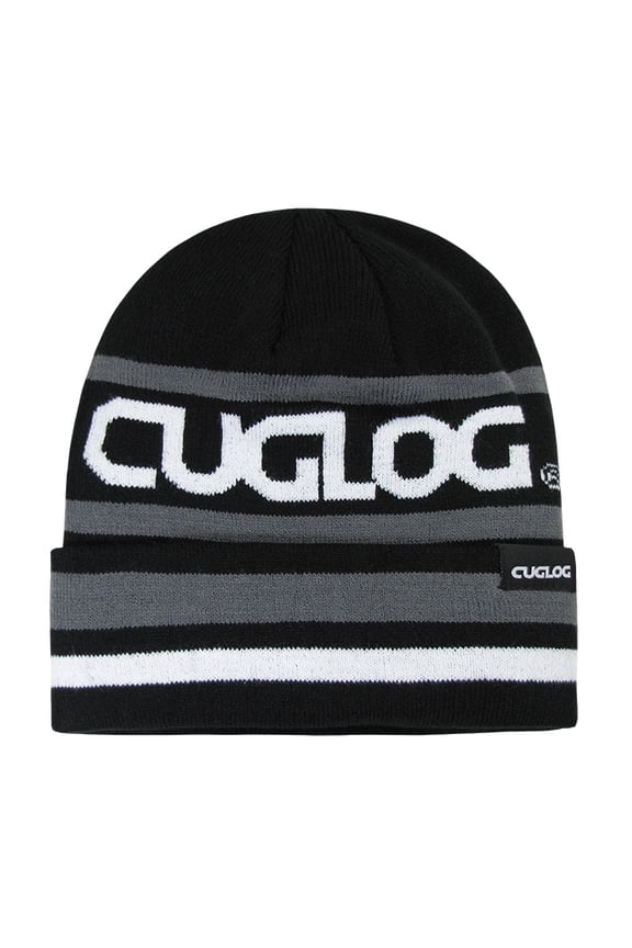 K022 Kailash Beanie Hat-Black/Grey