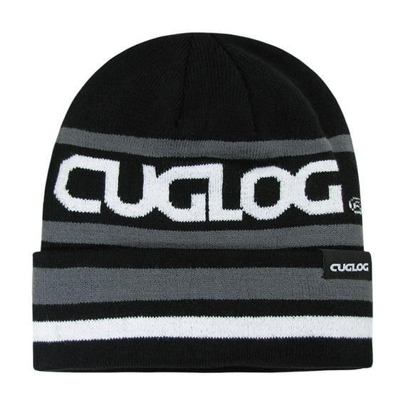 CUGLOG K022 Kailash Beanie Hat-Black/Grey