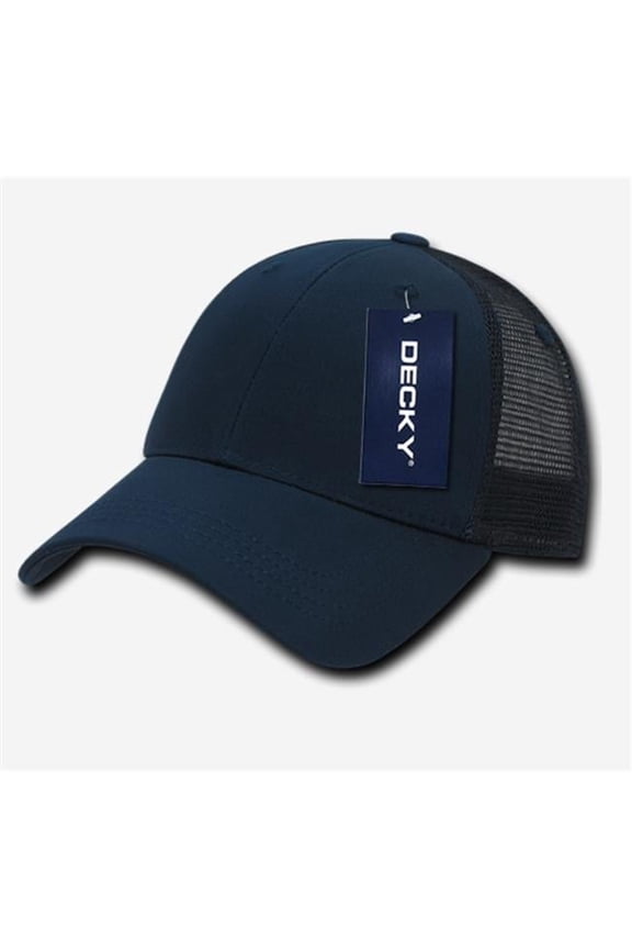 Low Crown Mesh Golf Cap, Navy/Navy