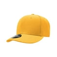thumbnail image 1 of Decky 206 6 Panel Low Profile Structured Acrylic/Polyester Cap-Gold, 1 of 3