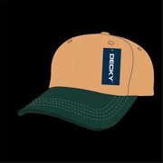 Decky 206-KHAHUN Low Crown Pro Baseball Cap, Khakhi & Hunter