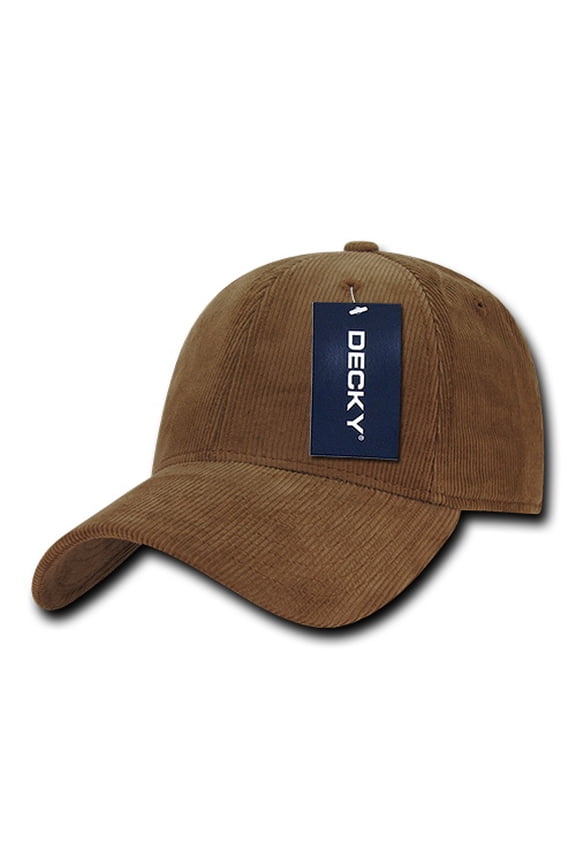 231 6 Panel Low Profile Structured Corduroy Cap-Coyote