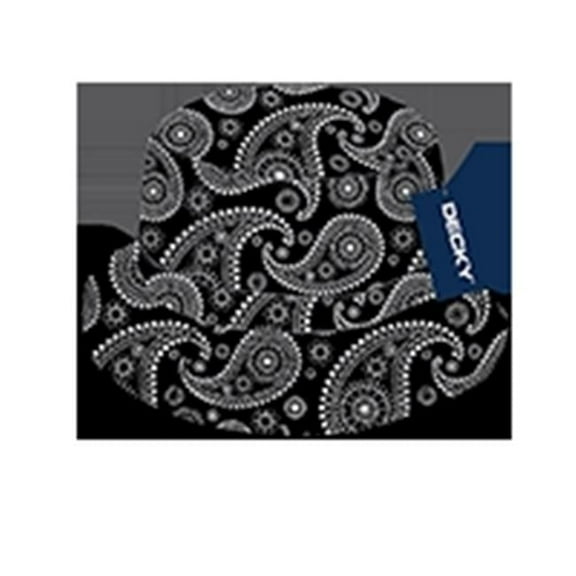 Decky  Paisley Bucket Hat - Black - Large & Extra Large