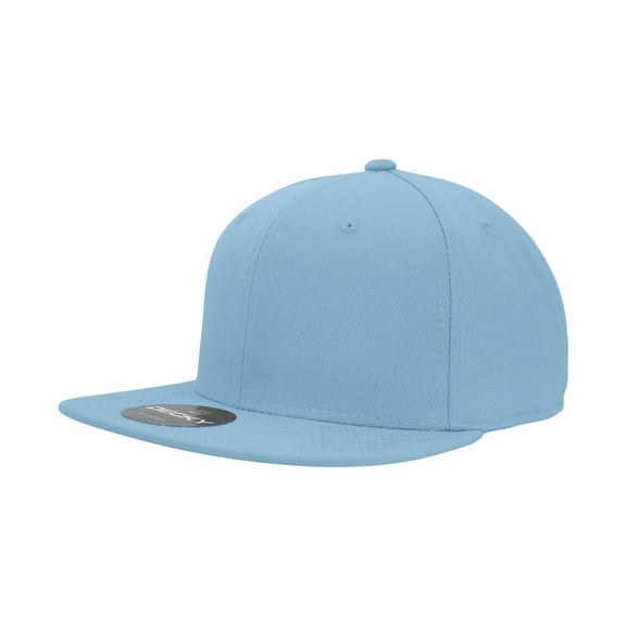 Decky RP1-PL-SKY-23 Retro Fitted Cap, Sky, Size 7