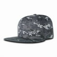 thumbnail image 1 of Decky RP1 6 Panel High Profile Structured Acrylic/Polyester Fitted Hat-URBAN DIGITAL-7, 1 of 2