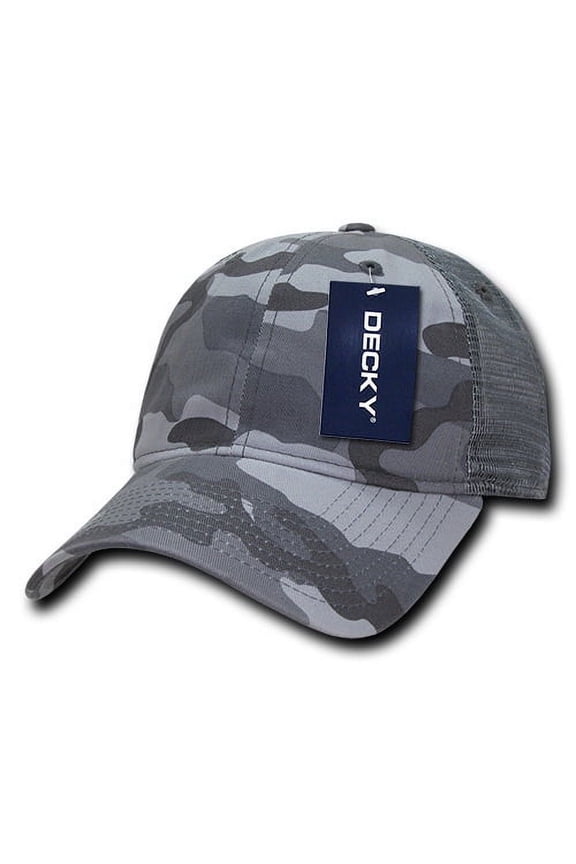 Relaxed Camo Trucker Caps, URBAN