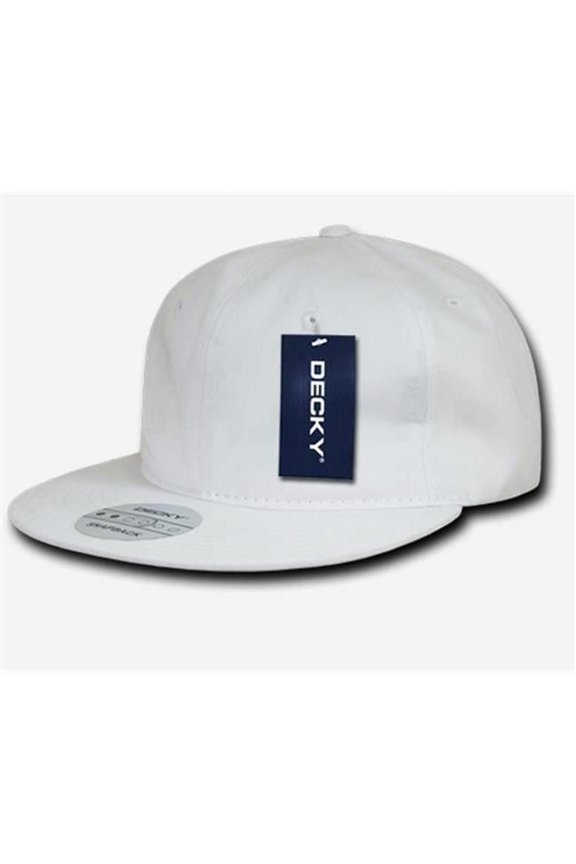 Relaxed Snapback -White