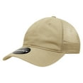 thumbnail image 1 of Decky 120 6 Panel Low Profile Relaxed Cotton Trucker Hat-Khaki, 1 of 3