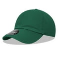 thumbnail image 1 of Decky 205 6 Panel Low Profile Relaxed Cotton Dad Hat-Hunter Green, 1 of 3