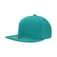 thumbnail image 1 of Decky RP1 6 Panel High Profile Structured Acrylic/Polyester Fitted Hat-Aqua-7 5/8, 1 of 2