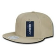 thumbnail image 1 of Decky 360 6 Panel High Profile Structured Ripstop Snapback Hat-Khaki, 1 of 3